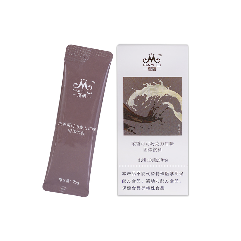 浓香可可巧克力风味固体饮料